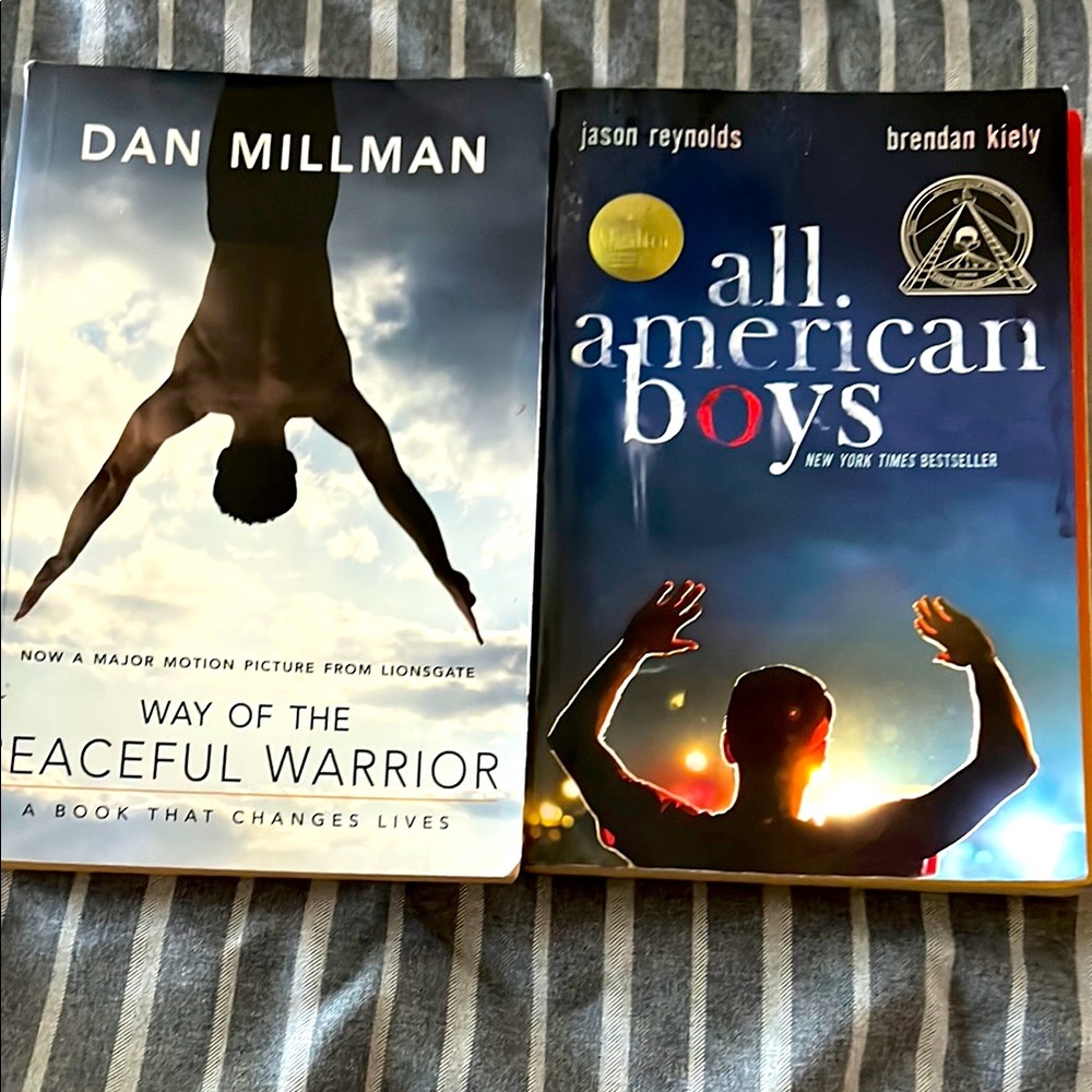 Way of the Peaceful Warrior & All American Boys Books